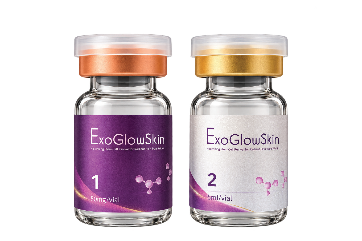 EXO GLOW SKIN two-component set · 엑소 글로우 스킨 2파트 구성